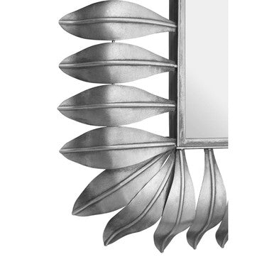 Merlin Silver Leaf Frame Wall Mirror