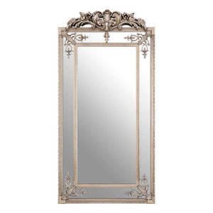 Ornate Wall Mirror with Champagne Finish | Deymonte