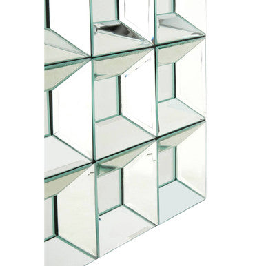 Torino Multi Glass Bevelled Wall Mirror - Image 4