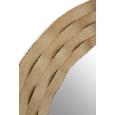 Gwenn Wall Mirror with Antique Silver Finish