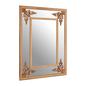 Marseille Gold Motifs Frame Wall Mirror