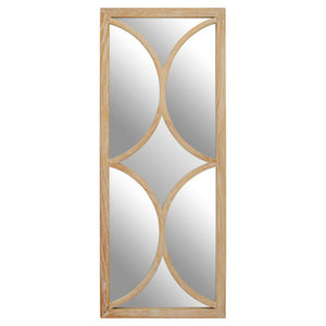 Grey Wash Elm Wood Wall Mirror | Kyra