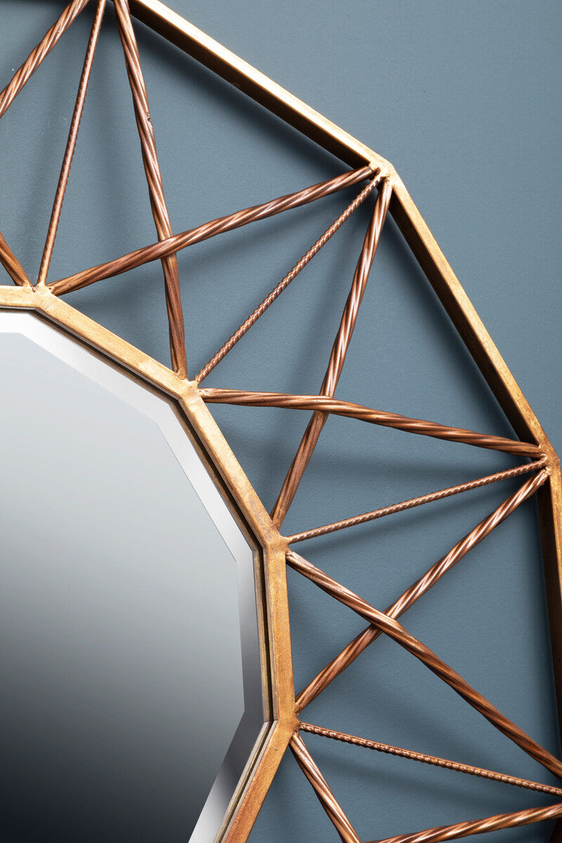 Zariah Geo Wall Mirror - Image 7