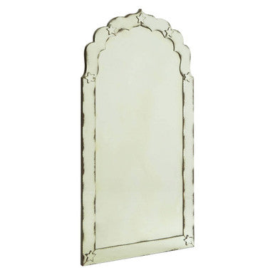 Riza Arched And Star Detail Wall Mirror