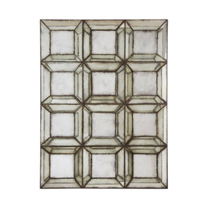 Medium Multi Box Design Wall Mirror | Riza