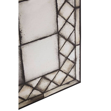 Riza Cross Frame Wall Mirror - Image 4