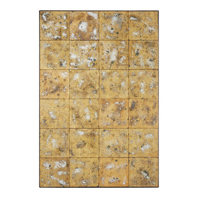 Riza Antique Gold Wall Mirror