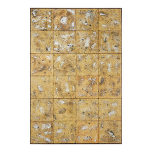 Riza Antique Gold Wall Mirror