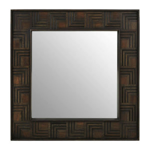 Mango Wood Square Wall Mirror | Surat