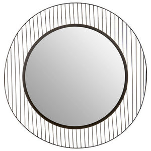 Trento Linear Lines Frame Wall Mirror