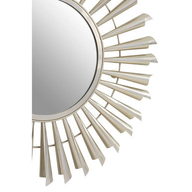 Templar Sunburst Effect Wall Mirror