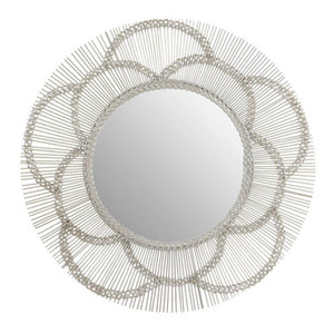 Templar Floral Effect Wall Mirror