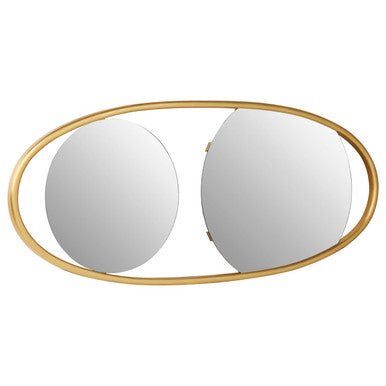 Villi Large Oval Wall Mirror