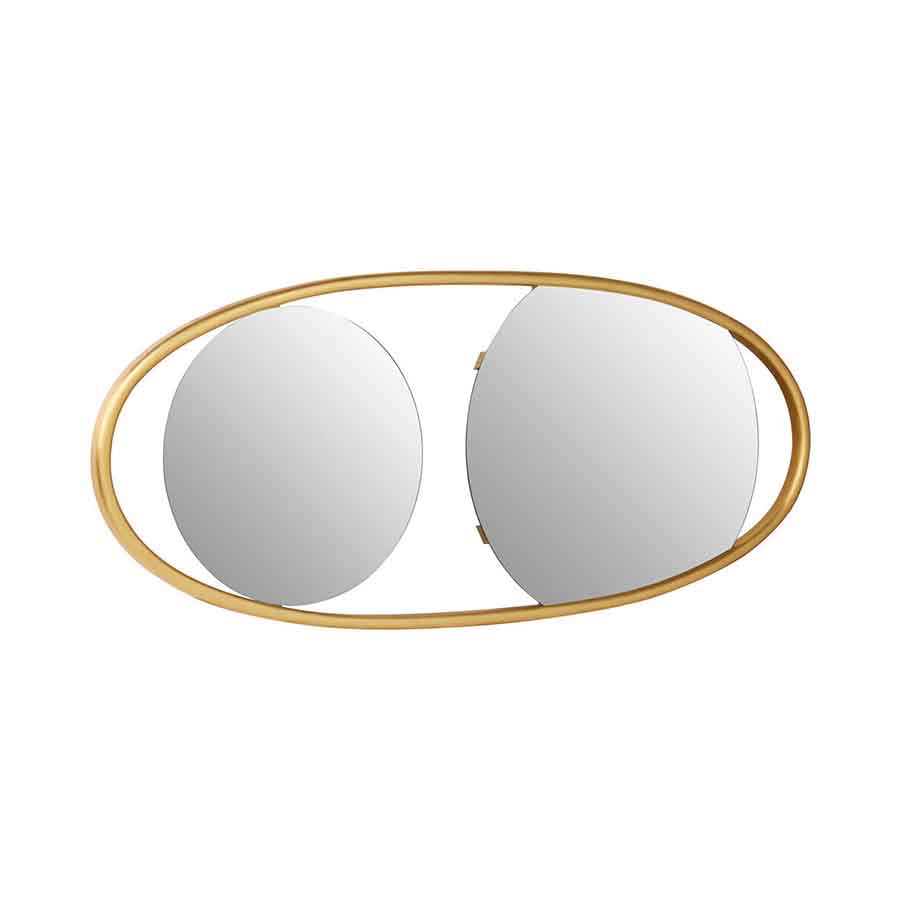 Villi Large Oval Wall Mirror