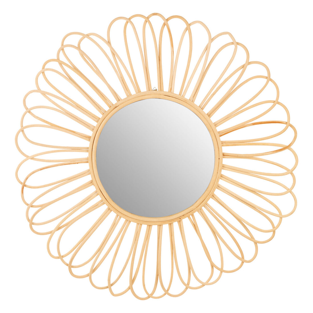 Batu Natural Rattan Wall Mirror