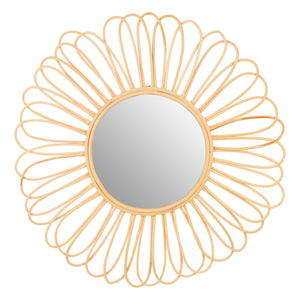 Batu Natural Rattan Wall Mirror