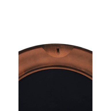 Akola Copper Finish Round Wall Mirror - Image 8
