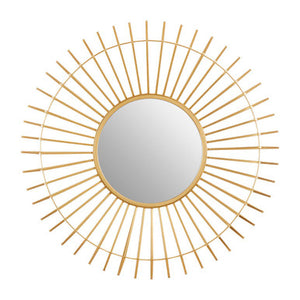 Beauly Round Gold Wall Mirror