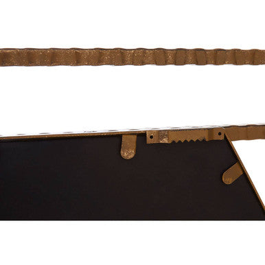 Beauly Antique Gold Hexagon Wall Mirror - Image 5