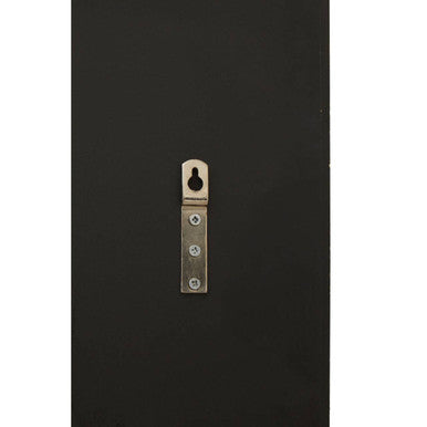 Fusion Square Wall Mirror with Textured Silver Frame - Image 5