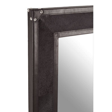Kensington Townhouse Leather Frame Mirror