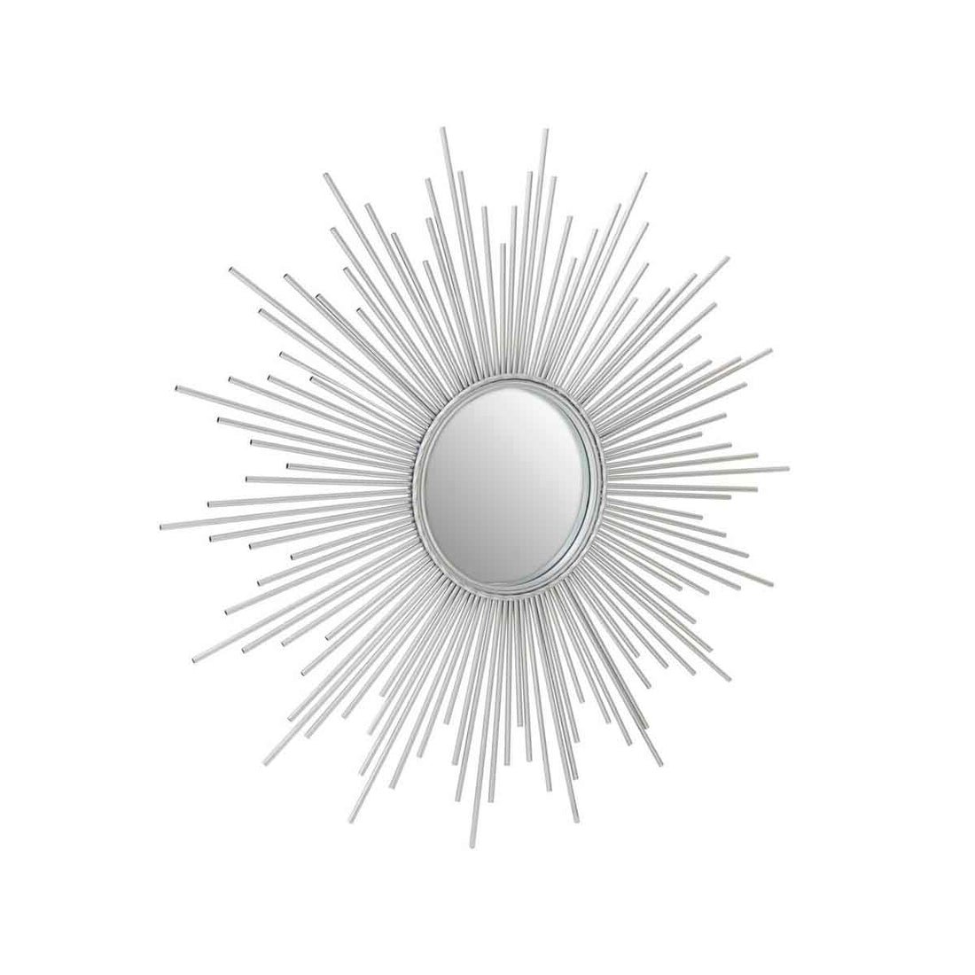 Cristal Silver Finish Wall Mirror