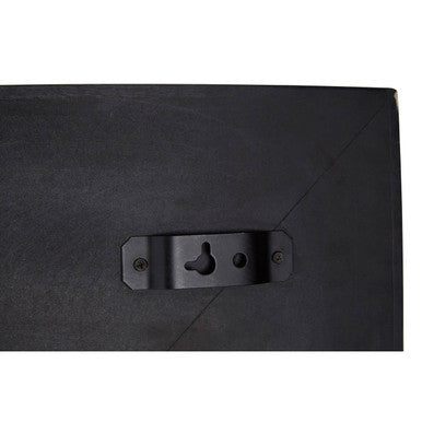 Sabari Black Finish Square Wall Mirror - Image 6