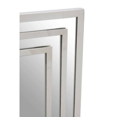 Avelino Silver Frame Wall Mirror