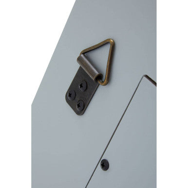 Duvali Bevelled Edge Champagne Silver Wall Mirror - Image 6