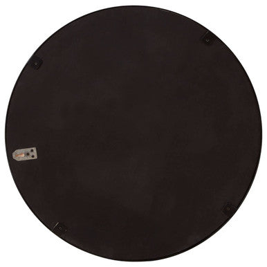 Relic Petrified Wood Tile Large Round Mirror