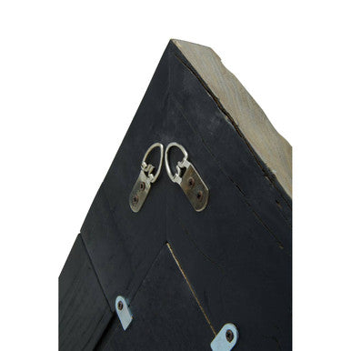 Malay Recycled Elm Wood Wall Mirror - Image 6