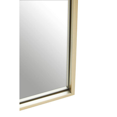 Trento Gold Finish Metal Wall Mirror