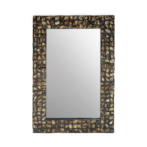 Mother of Pearl Rectangular Wall Mirror | Branna