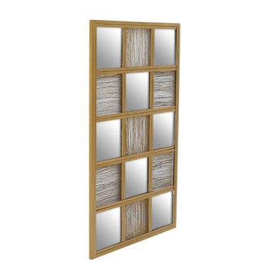 Enzo Gold Wire Wall Mirror