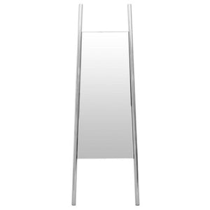 Silver Finish Frame Floor Mirror | Genoa
