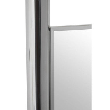 Genoa Silver Finish Frame Floor Mirror