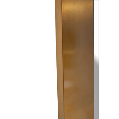 Grenoble Gold Finish Rectangular Wall Mirror