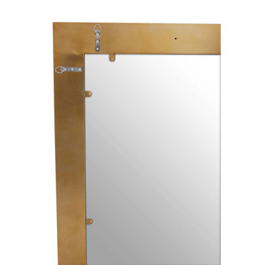 Grenoble Gold Finish Rectangular Wall Mirror