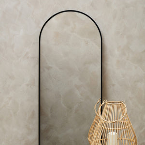 Black Frame Wall Mirror | Descartes