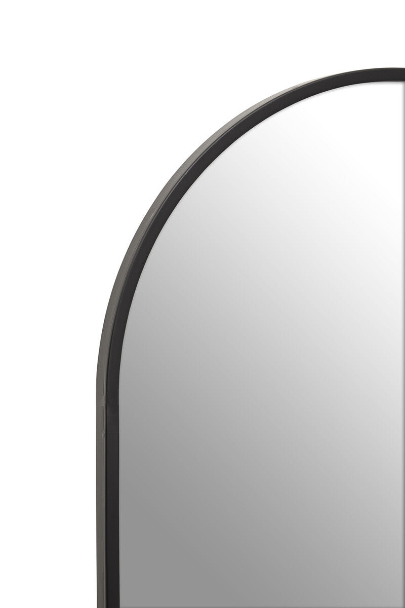 Descartes Black Frame Wall Mirror - Image 6