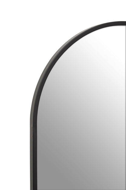 Descartes Black Frame Wall Mirror - Image 6