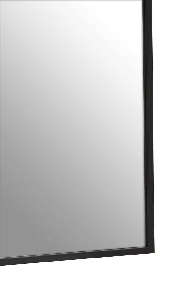 Descartes Black Frame Wall Mirror - Image 7