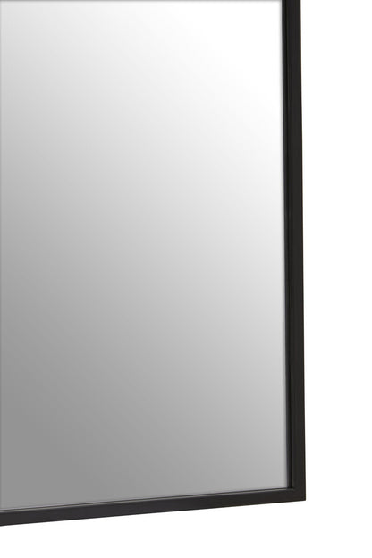 Descartes Black Frame Wall Mirror - Image 7