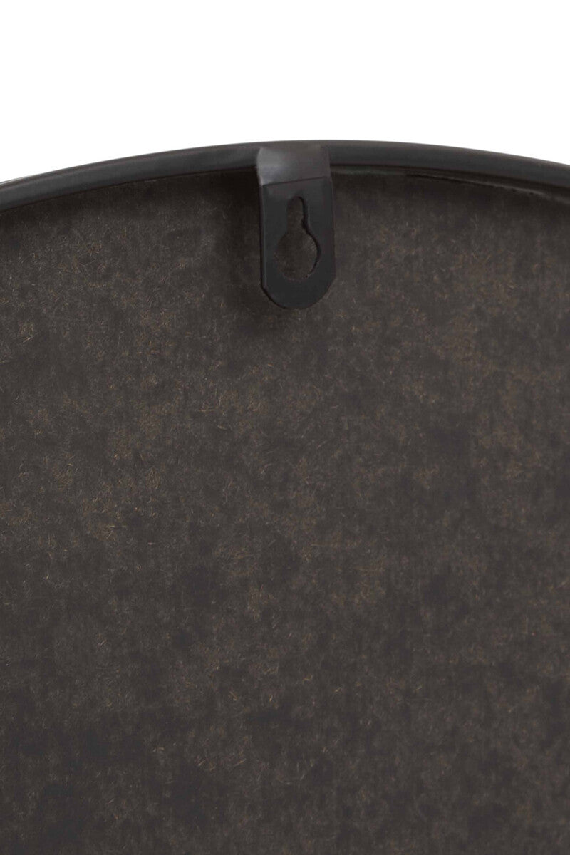 Descartes Black Frame Wall Mirror - Image 8