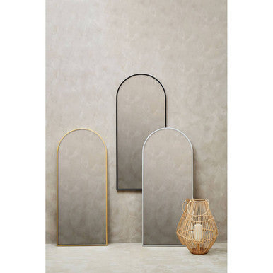 Descartes Gold Finish Wall Mirror