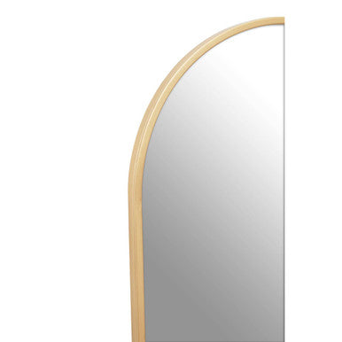 Descartes Gold Finish Wall Mirror