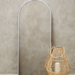 Silver Finish Wall Mirror | Descartes