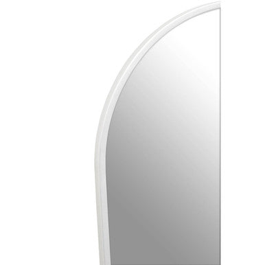 Descartes Silver Finish Wall Mirror