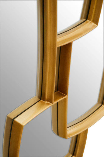 Terni Gold Finish Wall Mirror - Image 6