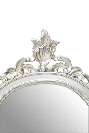 Teramo Silver Finish Wall Mirror